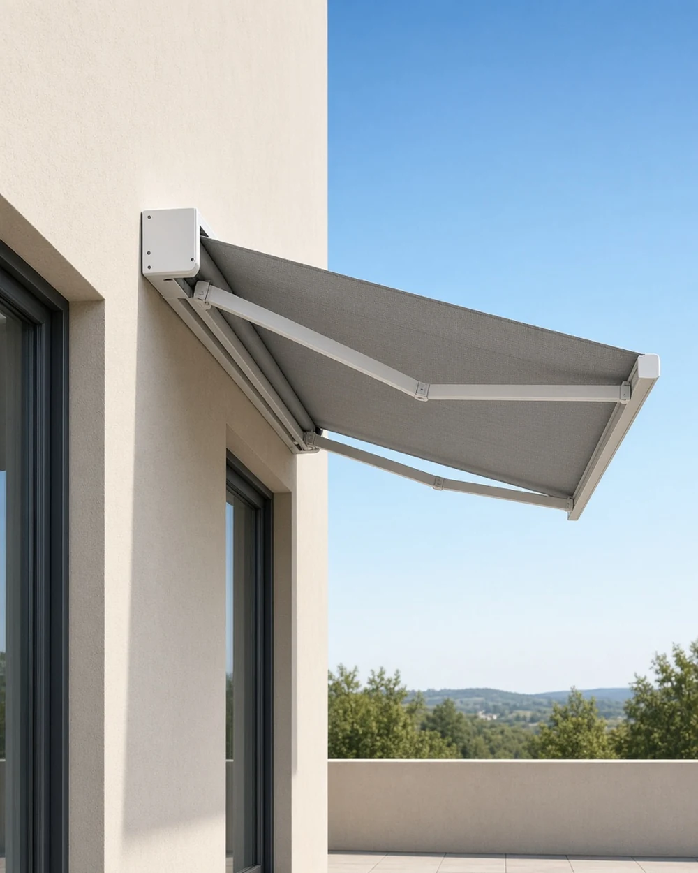 Tenda MALTA je kasetna tenda koja se potpuno zatvara u aluminijumsku kutiju.